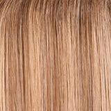 12FS12 MALIBU BLONDE | Lt Gold Brown, Lt Natural Gold Blonde & Pale Natural Gold-Blonde Blend, Shaded w/ Lt Gold Brown