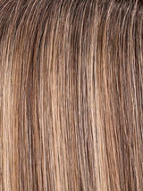 24B18S8 SHADED MOCHA | Dk Ash Blonde/Honey Blonde Blend, Shaded w/ Med Brown