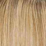27T613S8 SHADED SUN | Medium Natural Red-Gold Blonde & Pale Natural Gold Blonde Blend and Tipped, Shaded with Medium Brown
