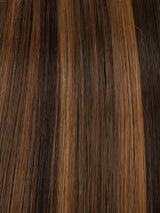 FS6/30/27 - Toffee Truffle - Brown, Medium Red-Gold, Medium Red-Gold Blonde Blend with Medium Gold Blonde Bold Highlights