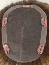 BARELY THERE WAVY 16" TOPPER | MONO TOP | HAND TIED | CLIP IN