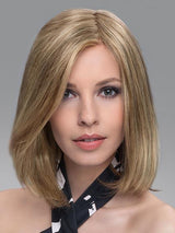 VARIO TOP PIECE by ELLEN WILLE in CARAMEL MIX | Dark Honey Blonde, Lightest Brown, and Medium Gold Blonde Blend