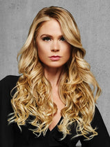 Just Clip In and Go! With this 1 piece extension system by HAIRDO its easy to add length that’s pre-styled to match