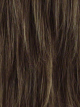 ALMOND SPICE | Rooted Dark Brown with Medium Brown Base with Honey and Platinum Blonde Highlights
