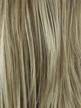 CREAMY TOFFEE | Rooted Dark Blonde Evenly Blended with Light Platinum Blonde and Light Honey Blonde