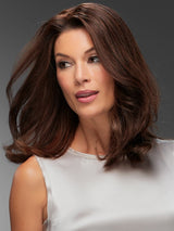 FS4/33/30A MIDNIGHT COCOA | Dark Brown, Medium Red, Medium Natural Red Blonde/Brown Blend with Medium Natural Red Blonde/Brown Blend Bold Highlights