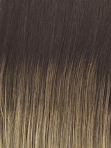 RL12/22SS SHADED CAPPUCCINO | Light Golden Brown Evenly Blended with Cool Platinum Blonde Highlights with Dark Roots