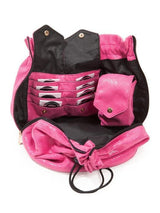 Color Pink | Secure and store everything you need to care for your wig. Accessories sold Separately.