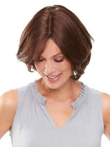 easiPart French 8" by Jon Renau in 6RN | Dark Brown (Human Hair Renau Natural)