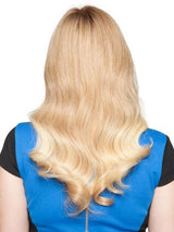 12FS8 SHADED PRALINE | Medium Natural Gold Blonde, Light Gold Blonde, Pale Natural Blonde Blend, Shaded with Dark Brown