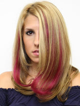 Color N/A | 16" Human Hair Clip In Color Strips by hairdo