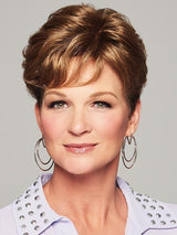 LYRIC by RAQUEL WELCH in R1416T BUTTERED TOAST | Dark Ash Blonde with Golden Blonde Tips