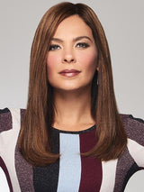 INDULGENCE by RAQUEL WELCH in R10 CHESTNUT | Rich Medium Brown with subtle Golden Brown Highlights Throughout