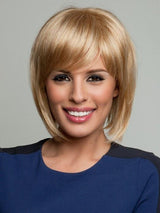 FAUX FRINGE by Raquel Welch in R25 GINGER BLONDE | Medium Golden Blonde with Subtle Blonde Highlights