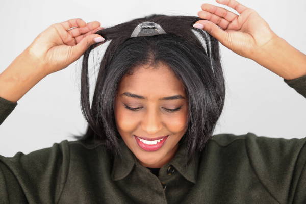 How to Put your Hair Topper in a Ponytail