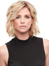 One-piece clip-in volumizer, worn over the part, adds instant thickness with a supremely natural appearance