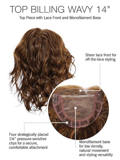 Synthetic Lace Front Hair Topper 12\