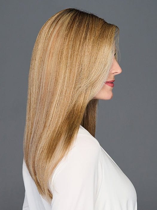 The sheer luxurious lace front and monofilament top allow for a natural look whether parted left, right, or middle