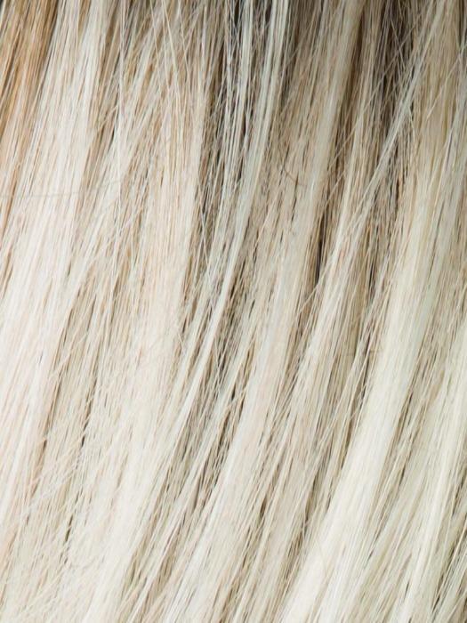 LIGHT CHAMPAGNE ROOTED 23.22.24 | Light Beige Blonde, Medium Honey Blonde, and Platinum Blonde blend with Dark Roots