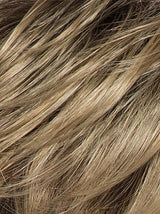 Caramel-Rooted | Medium Gold Blonde and Light Gold Blonde Blend with Light Brown Roots