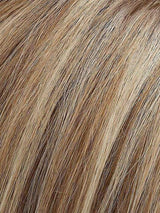 12FS12 MALIBU BLONDE | Light Gold Brown, Light Natural Gold Blonde & Pale Natural Gold-Blonde Blend, Shaded with Light Gold Brown