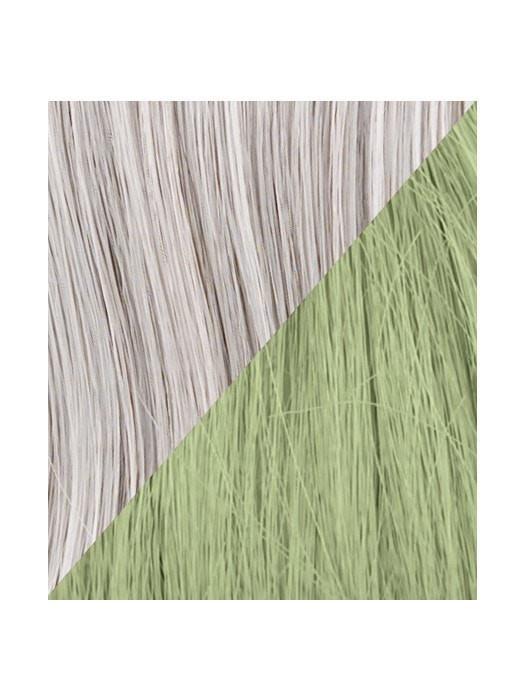 Color R56/60-GREEN = Silver tipped with Light Green
