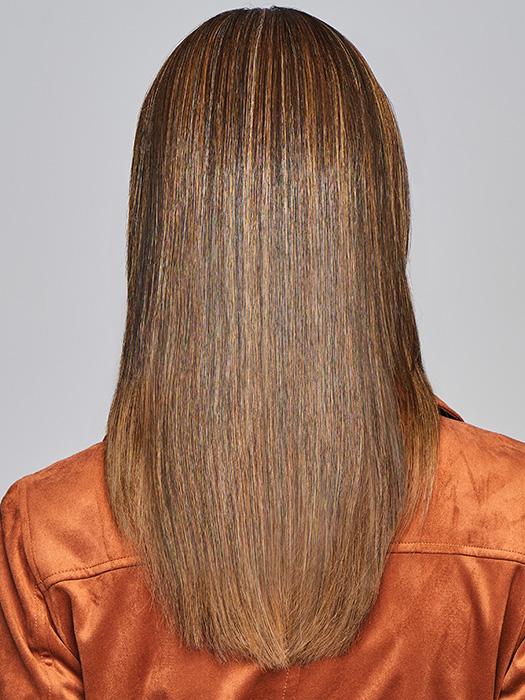 RL8/29SS SHADED HAZELNUT | Warm Medium Brown Evenly Blended with Ginger Blonde with Dark Roots