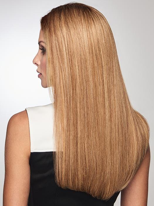 Monofilament top for low density, natural movement, and styling versatility