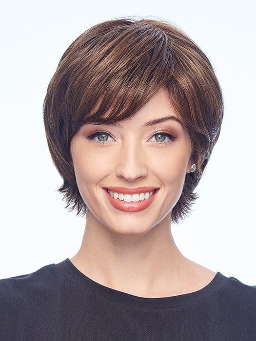 TOP IT OFF WITH FRINGE By Hairdo in R10 CHESTNUT | Rich Dark Brown with Coffee Brown Highlights All Over
