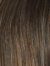 SS8/29 SHADED HAZELNUT | Rich Medium Brown Evenly Blended with Ginger Blonde Highlights with Dark Roots