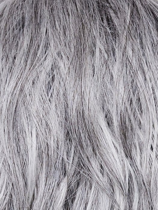 SALT-&-PEPPER-MR | A 50/50 Blend of Deep Charcoal Grey and Light Alabaster Grey Tones with a Micro Root