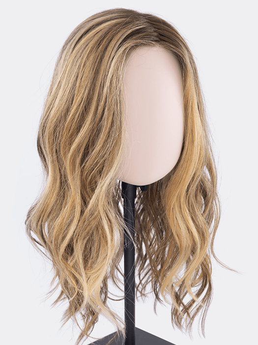 STREAM by Ellen Wille in BERNSTEIN ROOTED 12.26.19 | Lightest Brown and Light Golden Blonde with Light Honey Blonde Blend and Shaded Roots