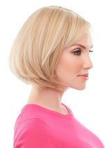TOP THIS 8" by Jon Renau in 12FS8 | Light Gold Brown, Light Natural Gold Blonde and Pale Natural Gold-Blonde Blend, Shaded with Medium Brown