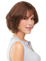 easiPart French 8" by Jon Renau in 6RN | Dark Brown (Human Hair Renau Natural)