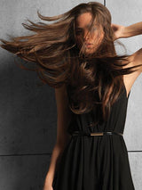 20" HH INVISIBLE EXTENSION by HAIRDO in R10 CHESTNUT | Rich Dark Brown with Coffee Brown highlights all over