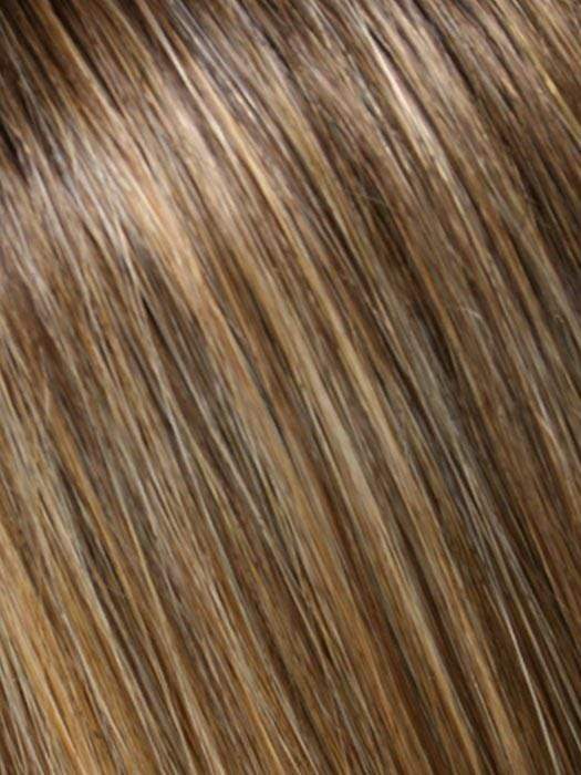 24B18S8 SHADED MOCHA | Medium Gold Brown and Light Gold Blonde Blend, Shaded with Dark Gold Brown