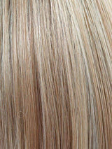 CHAMPAGNE BLUSH | Creamy White Blonde Base transitioning to Strawberry Blonde with Light Auburn highlights