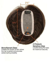 Monofilament Base | Creates the illusions of natural hair growth and allows you to part the hair in any direction