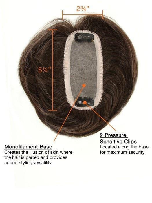 Monofilament Base | Creates the illusions of natural hair growth and allows you to part the hair in any direction